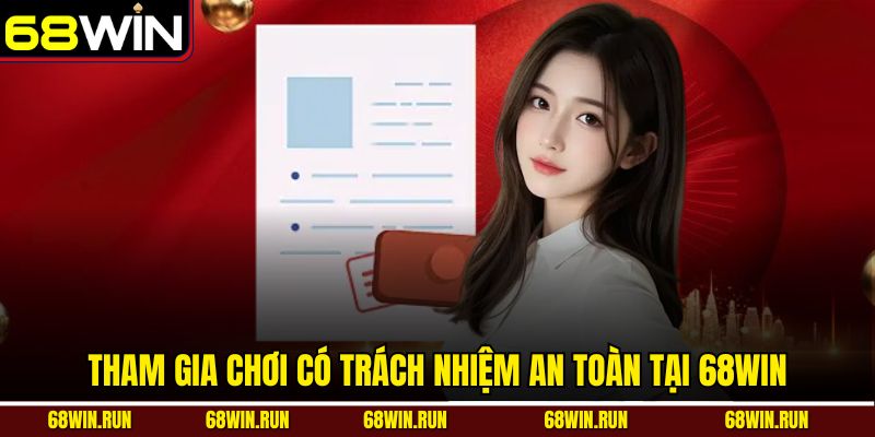 Tham gia Chơi Có Trách Nhiệm an toàn tại 68win